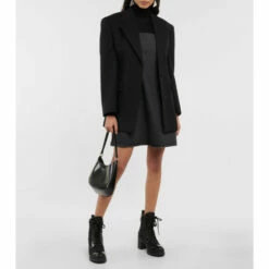 Prada Leather-trimmed Nylon Boots