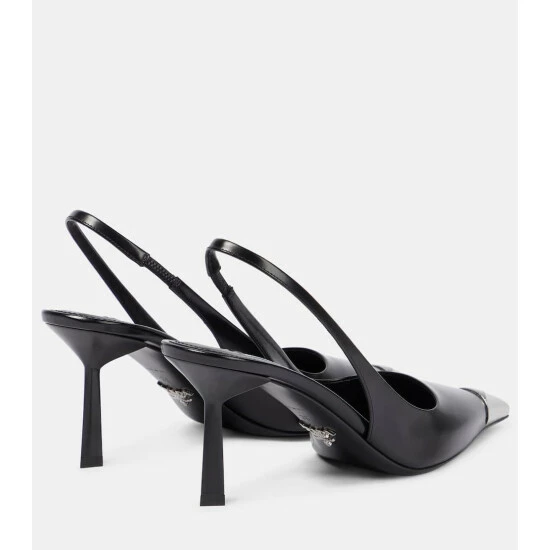 Prada Leather Slingback Pumps 4 Prada Leather Slingback Pumps - Image 2