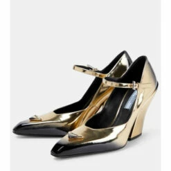 Prada Metallic Mary Jane Pumps 10 Prada Metallic Mary Jane Pumps -Cheap Prada Store unnamed file 561