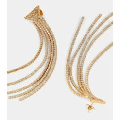 Prada Logo Embellished Sterling Silver Earrings -Cheap Prada Store unnamed file 57