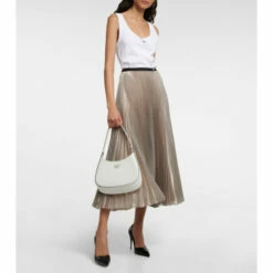 Prada Brushed Leather Pumps