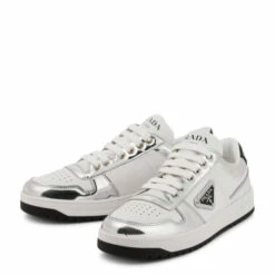 Prada Downtown Logo Leather Sneakers -Cheap Prada Store unnamed file 611