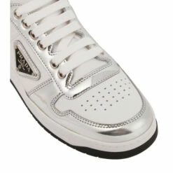 Prada Downtown Logo Leather Sneakers -Cheap Prada Store unnamed file 612