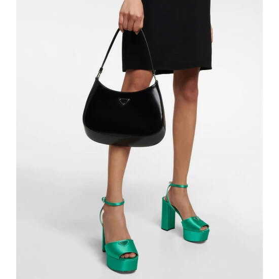 Prada Satin Platform Sandals 5 Prada Satin Platform Sandals - Image 3