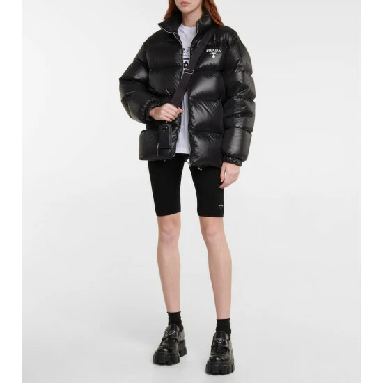 Prada Logo Down Jacket 3 Prada Logo Down Jacket