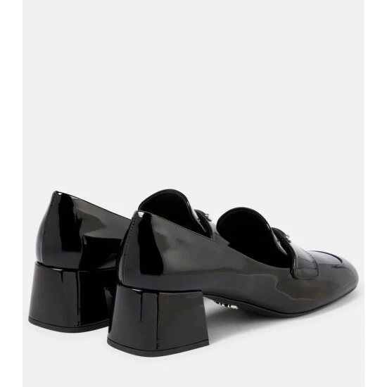 Prada Patent Leather Loafer Pumps 4 Prada Patent Leather Loafer Pumps - Image 2