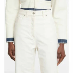 Prada High-rise Cropped Wide-leg Jeans -Cheap Prada Store unnamed file 645