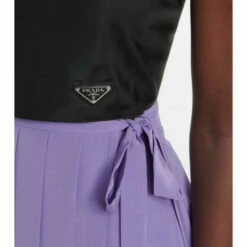 Prada Halterneck Nylon Crop Top -Cheap Prada Store unnamed file 703