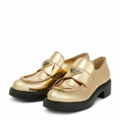 Prada Metallic Leather Loafers -Cheap Prada Store unnamed file 71