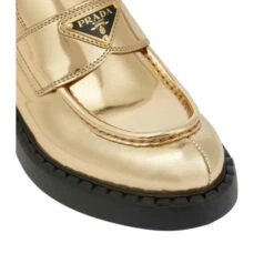 Prada Metallic Leather Loafers -Cheap Prada Store unnamed file 72