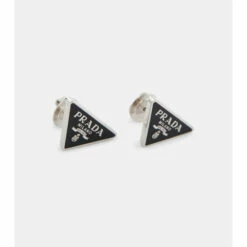 Prada Symbole Sterling Silver Earrings -Cheap Prada Store unnamed file 768