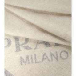 Prada Logo Jacquard Cashmere Blanket
