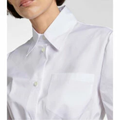 Prada Cropped Cotton Shirt -Cheap Prada Store unnamed file 85