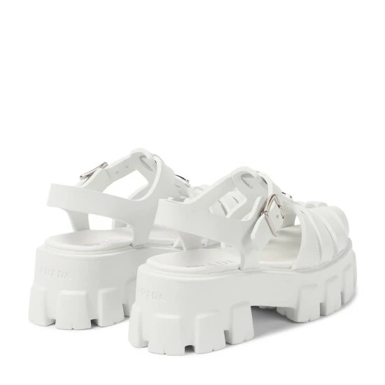 Prada Monolith Logo Platform Sandals 4 Prada Monolith Logo Platform Sandals - Image 2