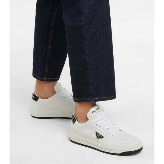 Prada Logo Leather Sneakers 5 Prada Logo Leather Sneakers - Image 3