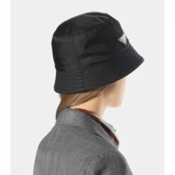 Prada Logo Nylon Bucket Hat