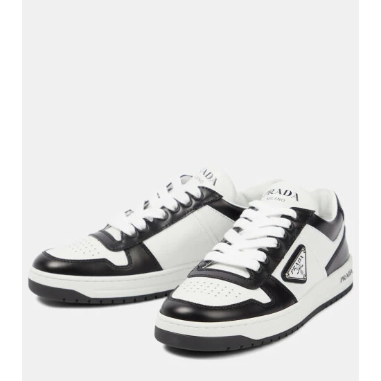 Prada Logo Leather Sneakers 6 Prada Logo Leather Sneakers - Image 4