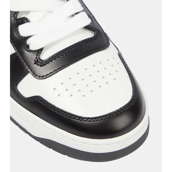 Prada Logo Leather Sneakers 7 Prada Logo Leather Sneakers - Image 5