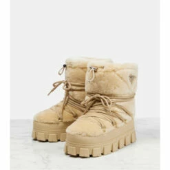 Prada Shearling And Leather Snow Boots -Cheap Prada Store unnamed file 94