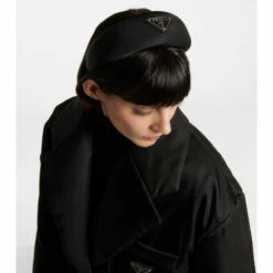 Prada Logo-embellished Satin Headband